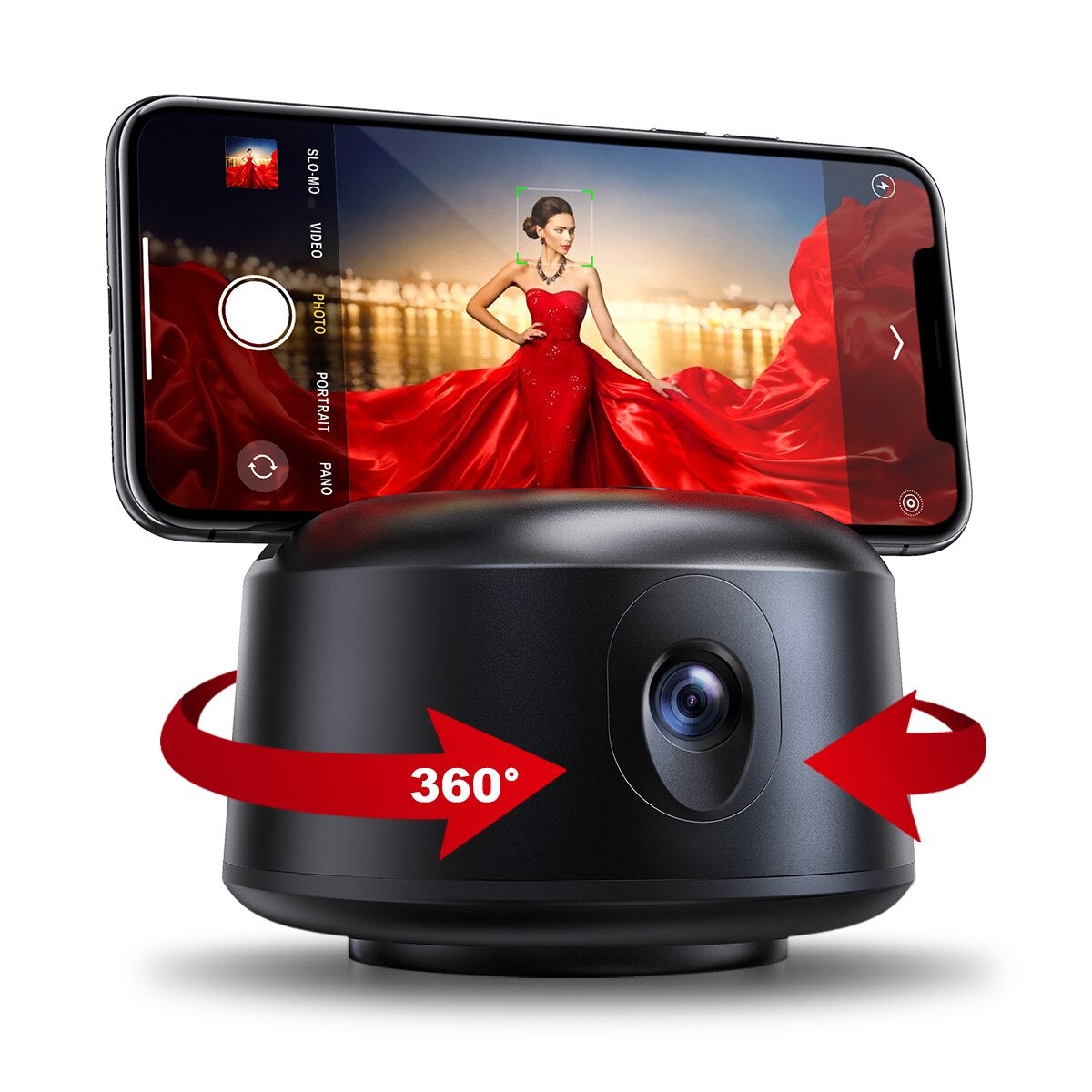 360 Degree Auto - Face Tracking Phone Holder - ElectroniX