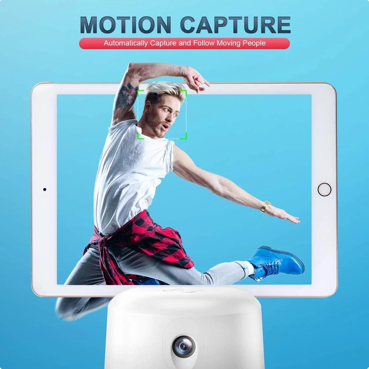 360 Degree Auto - Face Tracking Phone Holder - ElectroniX
