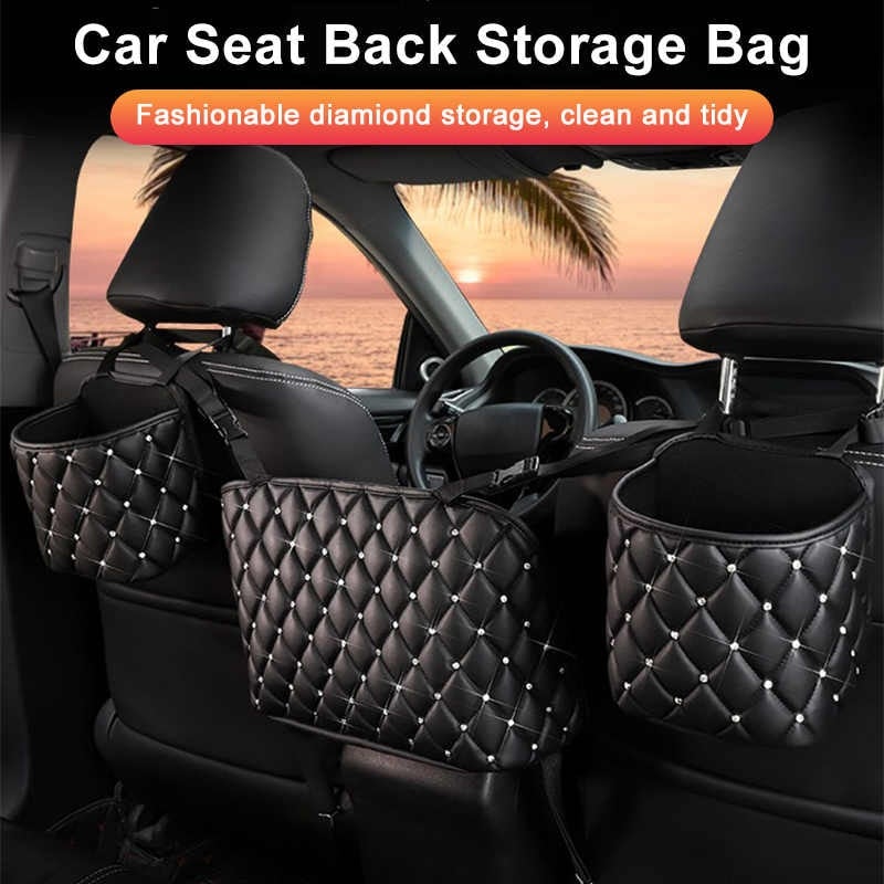 Car Seat Interior Hanging Storage Bag - ElectroniX