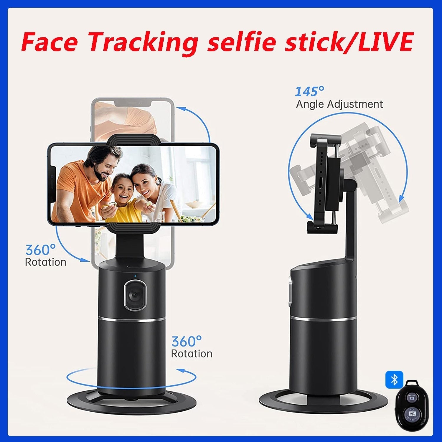 Face Tracking Rotation Phone Gimbal - ElectroniX