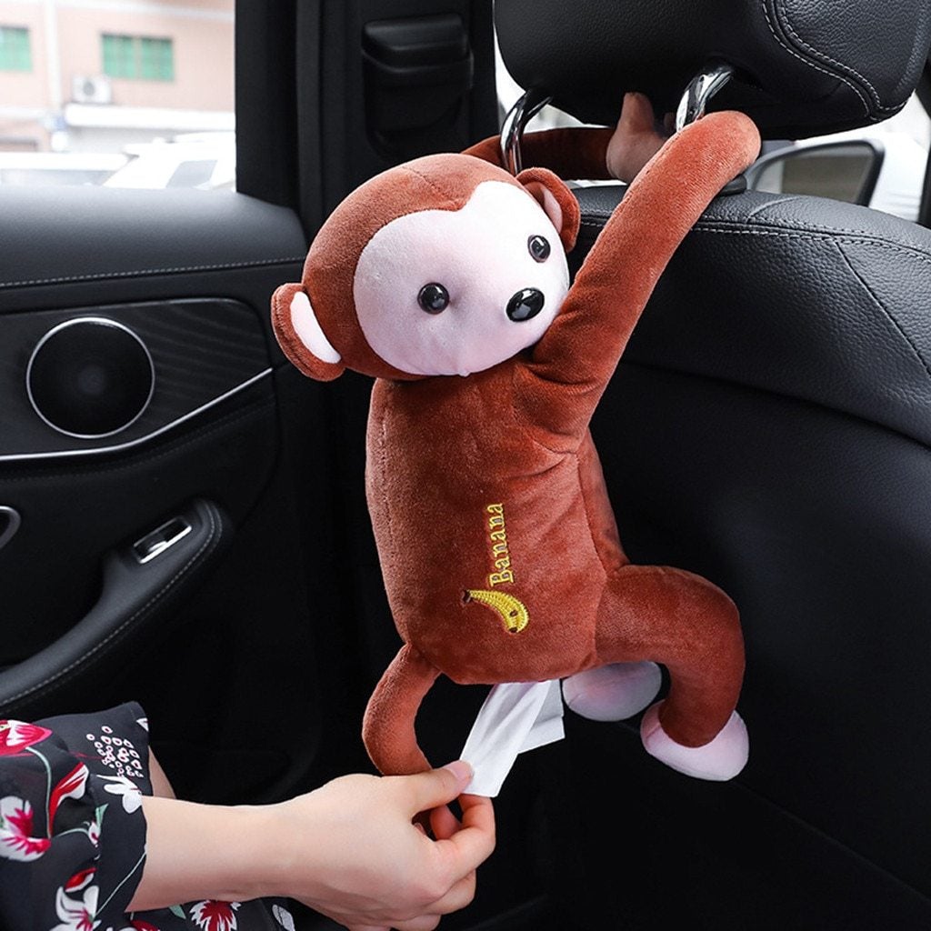 Funny Hanging Monkey Tissue Holder - ElectroniX