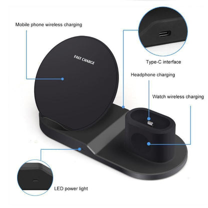 Dock Station Wireless Fast Charger - ElectroniX